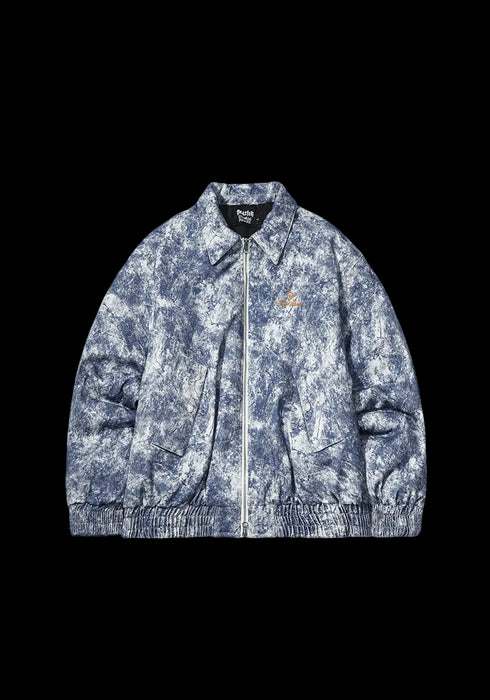 Snowflake Washed Denim Jacket